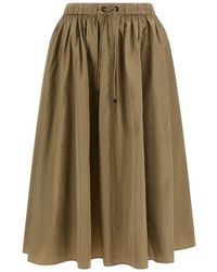 Max Mara - Mxmlonza Midi Rok - Lyst