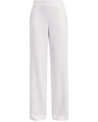 Patrizia Pepe - Palazzo Crêpe Broek - Lyst