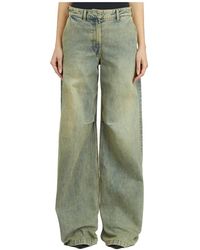 Entire studios - Denim Surface Wave Broek - Lyst