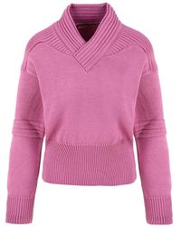 Akep - Truien & Vesten ,Roze ,Fuchsia Trui Voor - Lyst