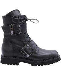 Laura Bellariva - Lace-Up Boots - Lyst