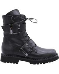 Laura Bellariva - Lace-Up Boots - Lyst