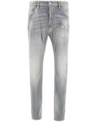 DSquared² - Gedetailleerde Denim Jeans - Lyst