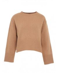 Kaos - Knitwear > round-neck knitwear - Lyst