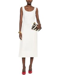 Jacquemus - La Robe Tablier Midi Jurk - Lyst