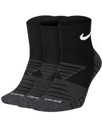 Nike - Pack De 3 Pares De Calcetines Negros Everyday Max Cushioned De - Lyst