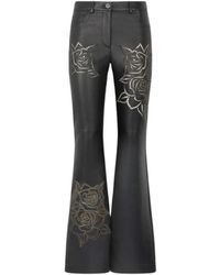 Roberto Cavalli - Wide Trousers - Lyst