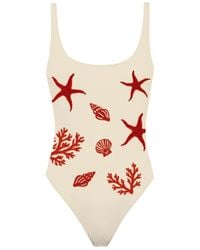 MC2 Saint Barth - Badmode ,Veelkleurig ,One-Piece - Lyst
