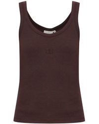 Gestuz - Tops ,Bruin ,Katoen Gzdrew Katoenen Top - Lyst