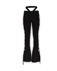 ANDREA ADAMO - Wide Trousers - Lyst