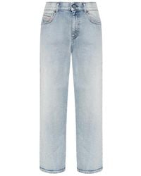 DIESEL - Gerade Jeans - Lyst