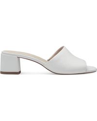 Tamaris - Weiße offene lässige flache sandalen - Lyst