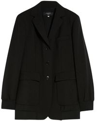 Weekend by Maxmara - Jassen ,Zwart ,Wol Odeon Jacket - Lyst