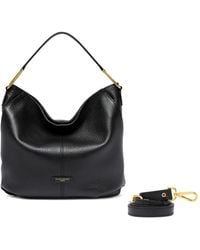 Gianni Chiarini - Schwarze Natasha Leder Crossbody Tasche - Lyst