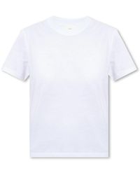 Ami Paris - Camiseta de algodón con logo - Lyst