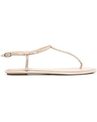 Rene Caovilla - Flat Sandals - Lyst