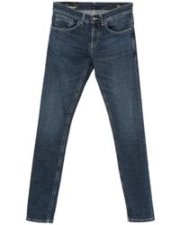 Dondup - Jeans ,Blauw ,Katoen George Skinny Jeans - Lyst