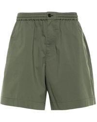 Aspesi - Popeline Bermuda Shorts - Lyst