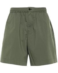 Aspesi - Popeline Bermuda Shorts - Lyst