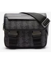 Lacoste - The blend nh3787lx monogramme crossbody tasche - Lyst