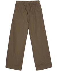 Aspesi - Broeken ,Groen ,Katoen Elastische Katoenen Broek - Lyst