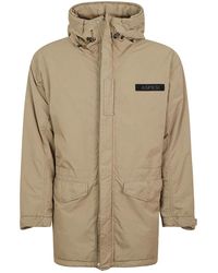 Aspesi - Lichtgewatteerd Nylonjack - Lyst