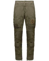 Aeronautica Militare - Broeken ,Groen ,Katoen Anti-G Katoenen Broek Pa 1387Uct 01493 - Lyst