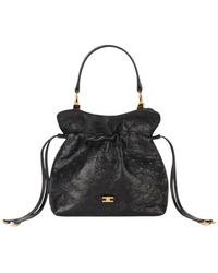 Michael Kors - Ostrich-Texture Ledertasche - Lyst