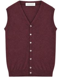 Cashmere Company - V-Neck Knitwear - Lyst