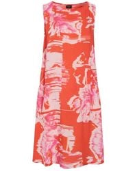 Bitte Kai Rand - Kleedjes ,Veelkleurig ,Kimono Flower Midi Jurk - Lyst