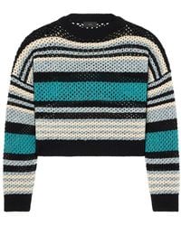Alanui - Truien & Vesten ,Veelkleurig ,Katoen Ocean Stripes Sweater - Lyst