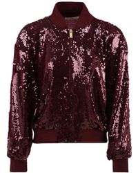 Akep - Sequin Bomber Jacket - Lyst