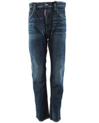 DSquared² - Jeans ,Blauw ,Katoen Slim-Fit Jeans - Lyst
