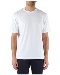 Antony Morato - T-shirt aus baumwolle mit lockerem schnitt und logo-stickerei - Lyst