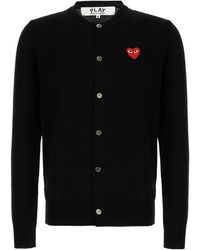 COMME DES GARÇONS PLAY - Cardigans - Lyst