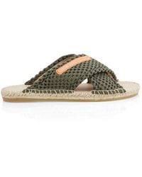 Marc Cain - Stylische Mesh Espadrille Sandalen - Lyst