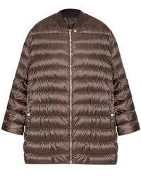 Rick Owens - Jassen ,Bruin ,Wol Flight Parka - Lyst