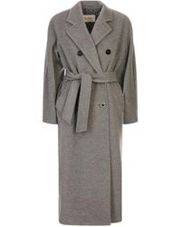 Max Mara - Jassen ,Grijs ,Wol Madame Jas - Lyst