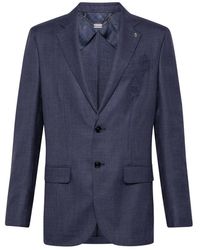 Billionaire - Jassen ,Blauw ,Katoen Blazer Crest - Lyst