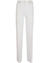7 For All Mankind - Trousers > straight trousers - Lyst