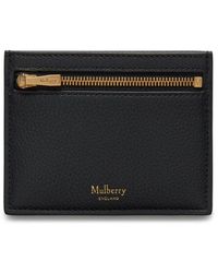 Mulberry - Porta carte di credito con zip - Lyst