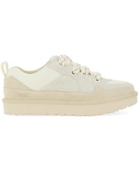 UGG - Schoenen ,Wit ,Suède Lo Lowmel Sneaker - Lyst