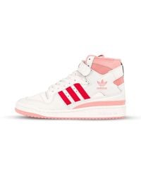adidas - Fitness ,Wit ,Leer Forum 84 High - Lyst