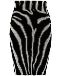 Balmain - Pencil Skirts - Lyst