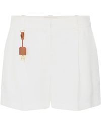 Elisabetta Franchi - Ivory Shorts - Lyst