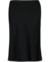 Ami Paris - Falda midi en color liso - Lyst