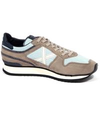 Munich - Vintage Taupe/Blauwe Jeans Schoenen - Lyst