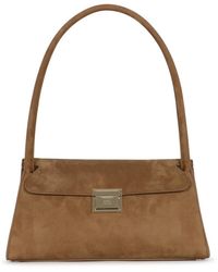 Ami Paris - Tassen ,Oranje ,Leer Small Mimi Bag - Lyst