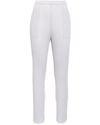 Issey Miyake - Slim-Fit Trousers - Lyst