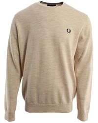 Fred Perry - Round-Neck Knitwear - Lyst